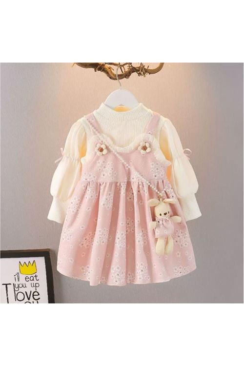 طفل بنت شتوية فستان 