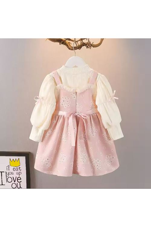 طفل بنت شتوية فستان 