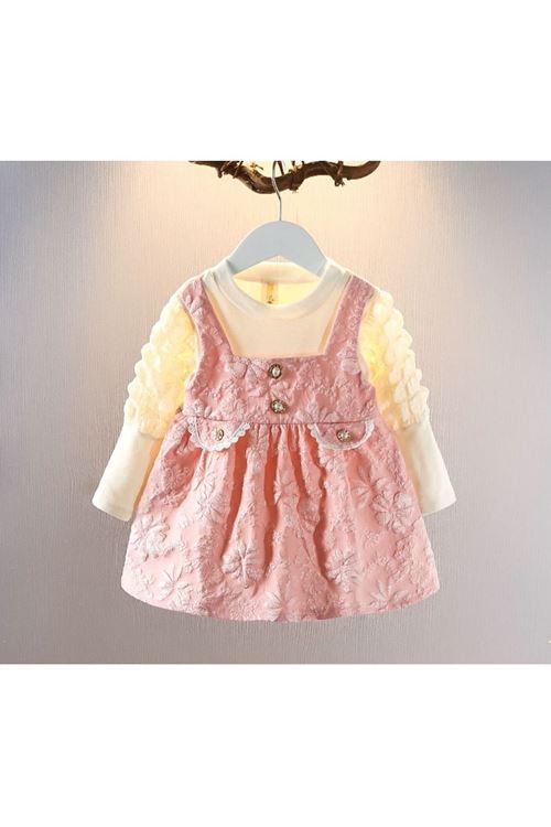 طفل بنت شتوية فستان 