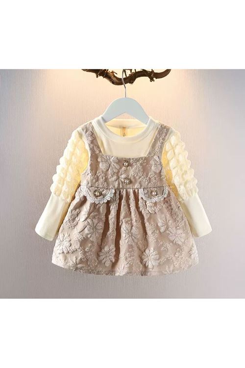 طفل بنت شتوية فستان 