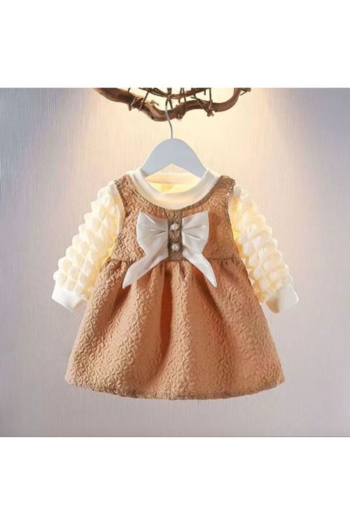 طفل بنت شتوية فستان