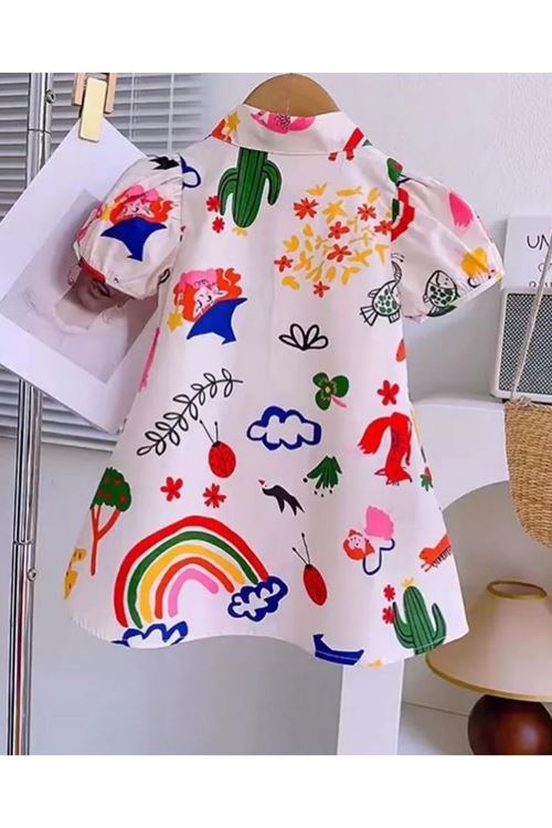 طفل بنت صيفية فستان