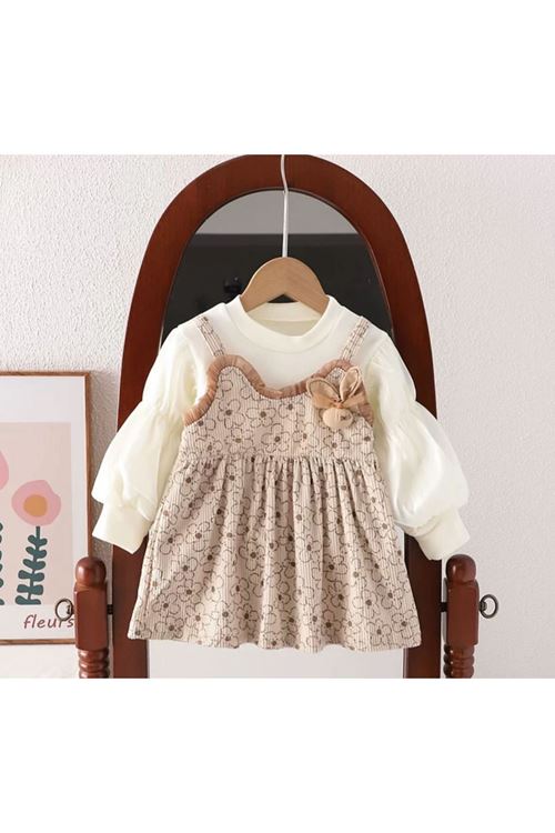 طفل بنت شتوية فستان