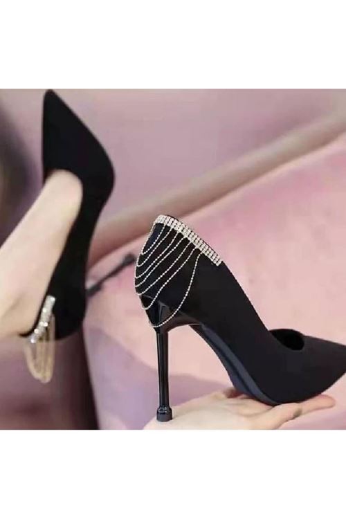 ‎الأحذية نسائية صيفية حذاء  كعب