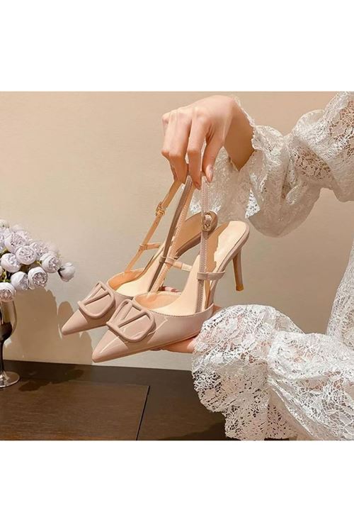 احذية نسائية صيفية كعب