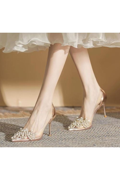 أحذية نسائية صيفية كعب  