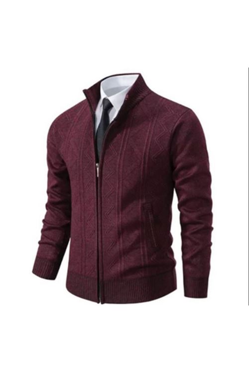 ملابس رجالية شتوية جاكيت صوف