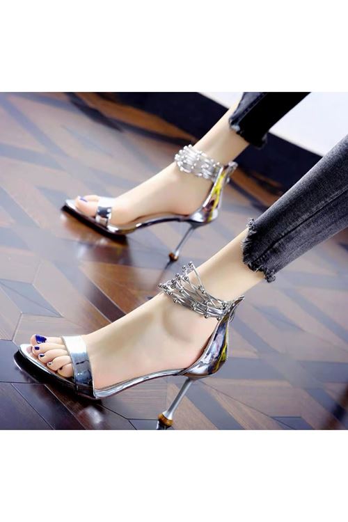 أحذية نسائية صيفية كعب   