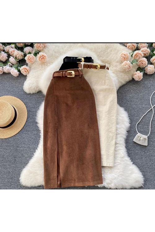 ملابس نسائية شتوية تنورة