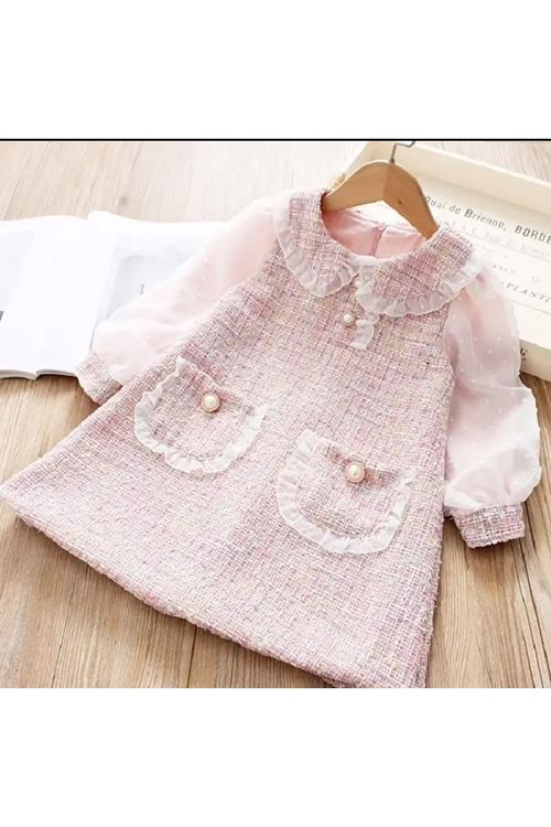 طفل بنت شتوية فستان 