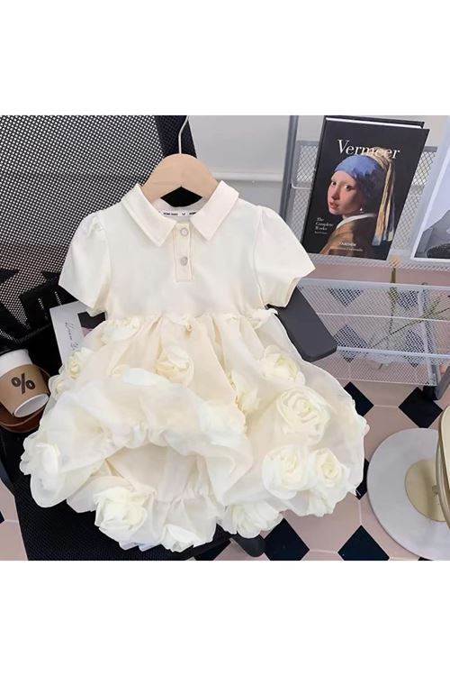 طفل بنت صيفية فستان 