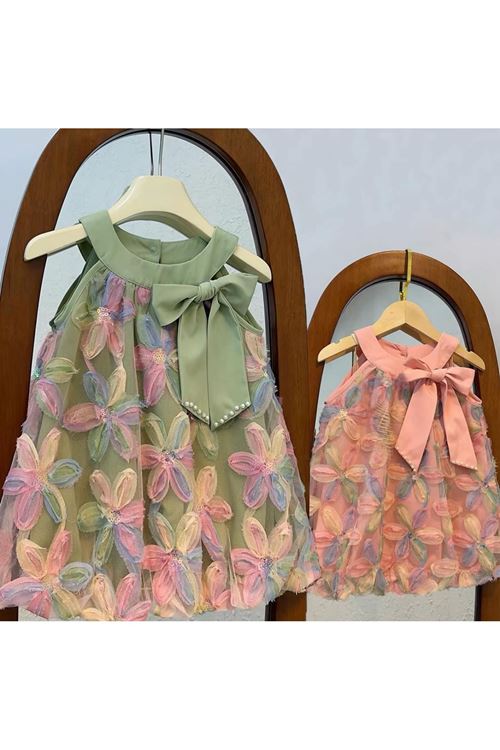 طفل بنت صيفية فستان 