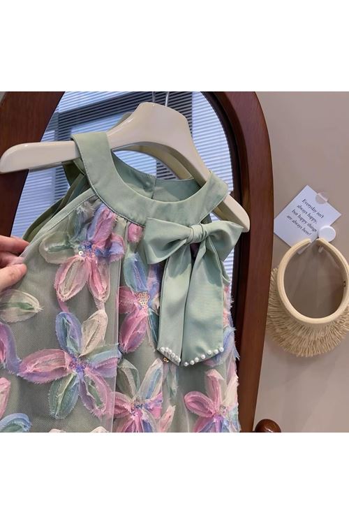 طفل بنت صيفية فستان 