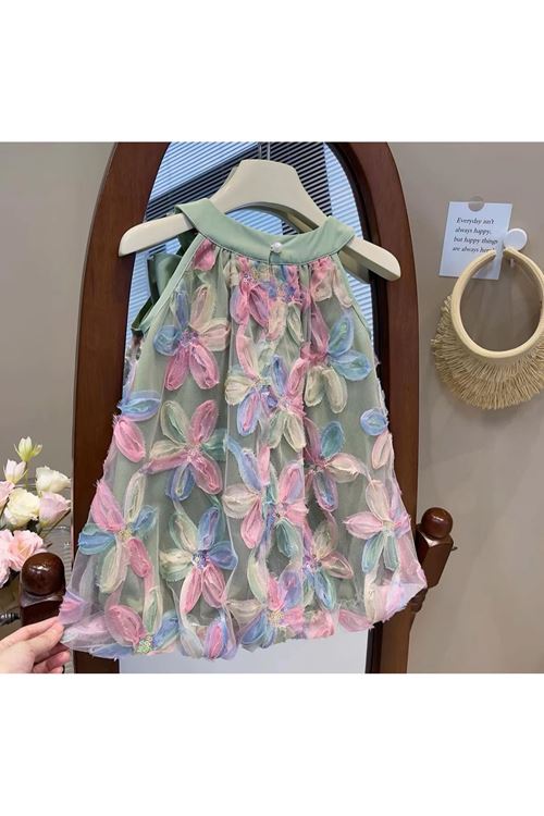 طفل بنت صيفية فستان 