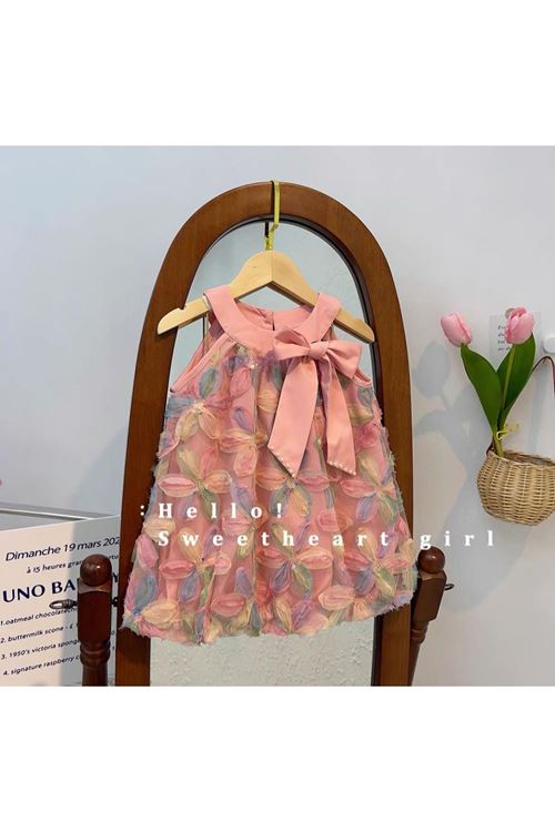 طفل بنت صيفية فستان 