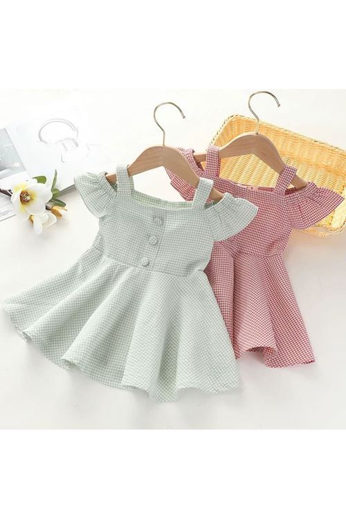 طفل بنت صيفية فستان 