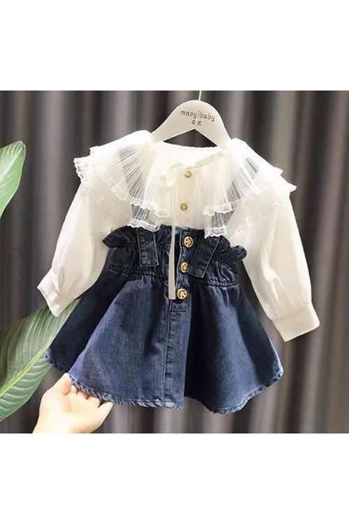 طفل بنت صيفية فستان 