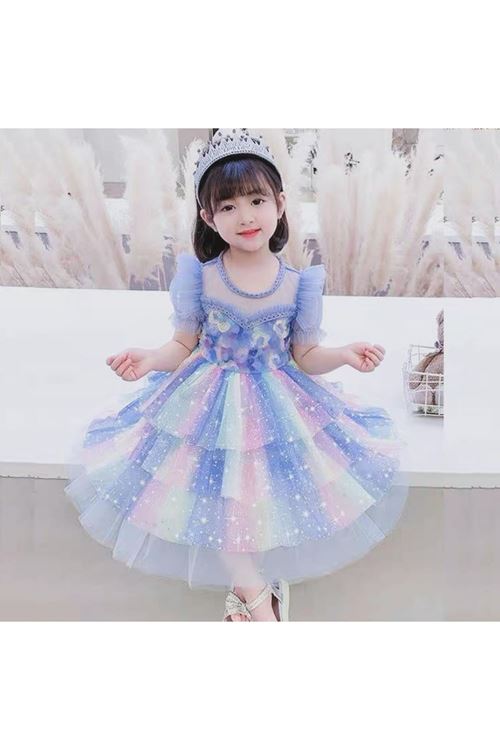 طفل بنت صيفية فستان 