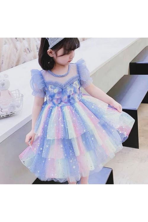 طفل بنت صيفية فستان 