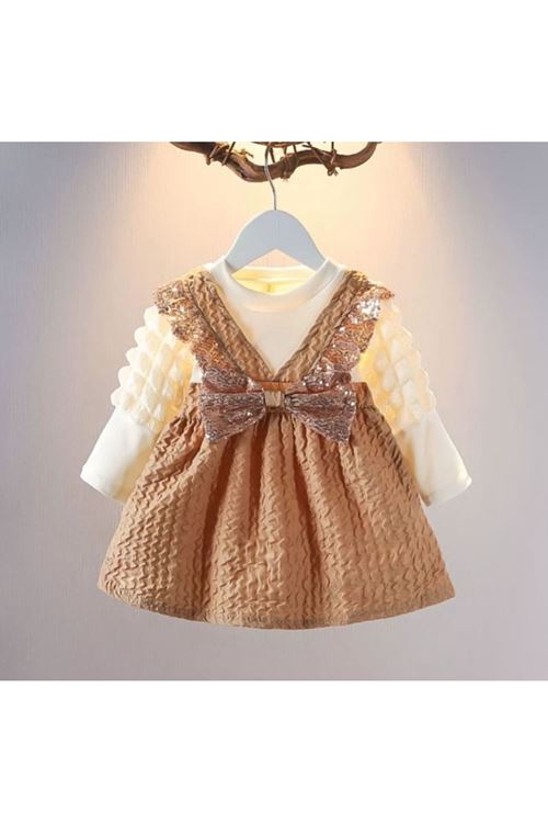 طفل بنت شتوية فستان