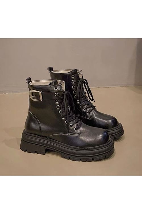 أحذية نسائية شتوية بوت قصيرفلات