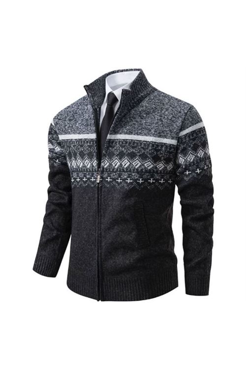 ملابس رجالية شتوية جاكيت صوف
