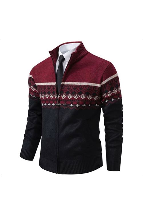 ملابس رجالية شتوية جاكيت صوف