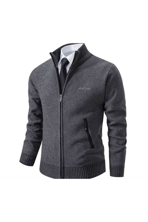 ملابس رجالية شتوية جاكيت صوف