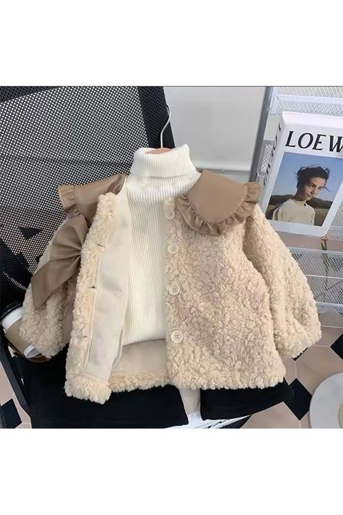 طفل بنت شتوية جاكيت 