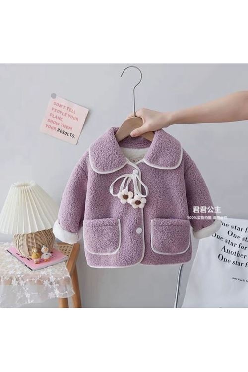 طفل بنت شتوية جاكيت 