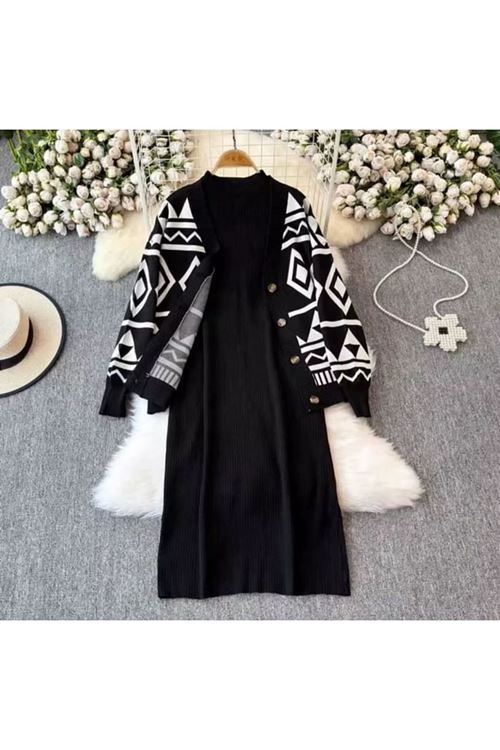 ملابس نسائية شتوية فستان 