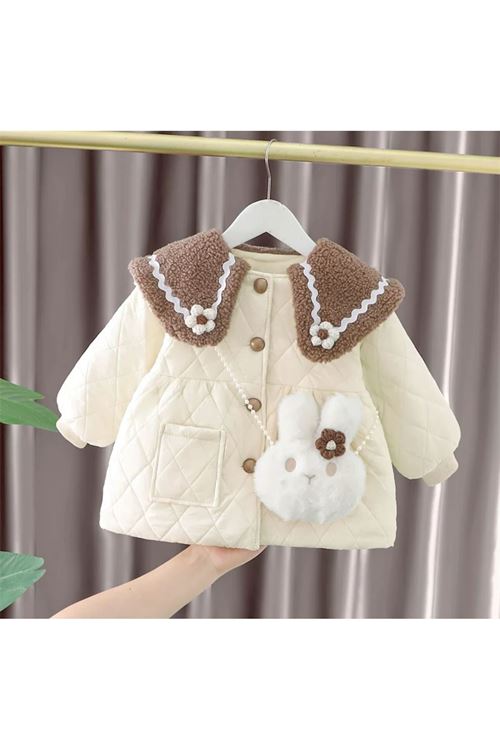 طفل بنت شتوية جاكيت