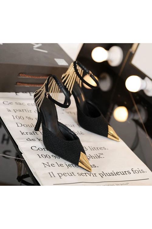 احذية نسائية صيفية كعب 