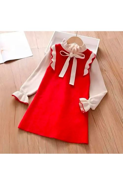 طفل بنت شتوية فستان