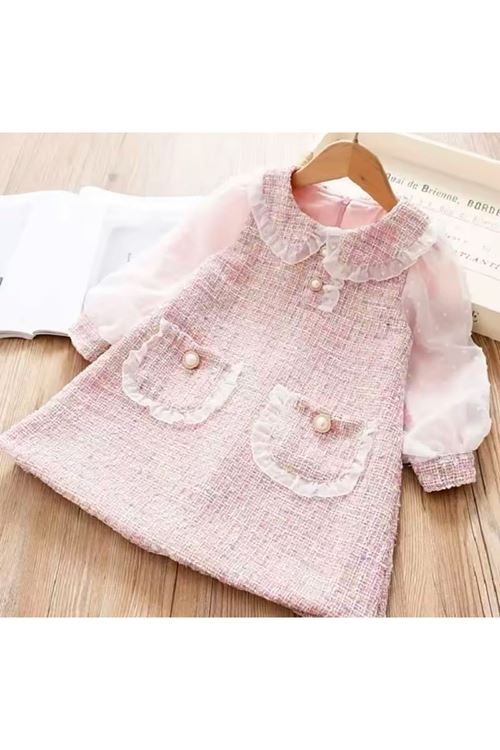 فطل بنت شتوية فستان