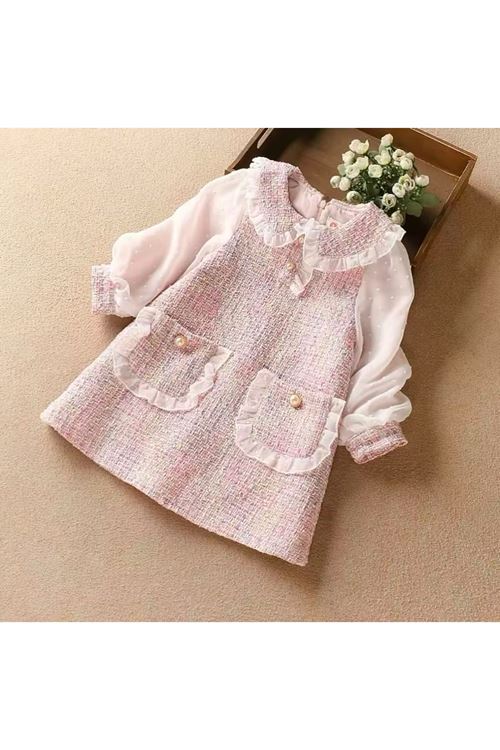 فطل بنت شتوية فستان