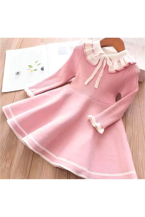 طفل بنت شتوية فستان