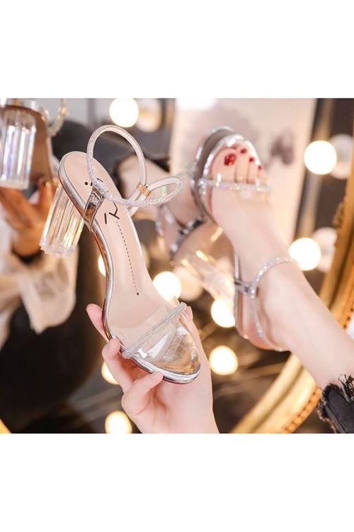 احذية نسائية صيفية حذاء كعب 