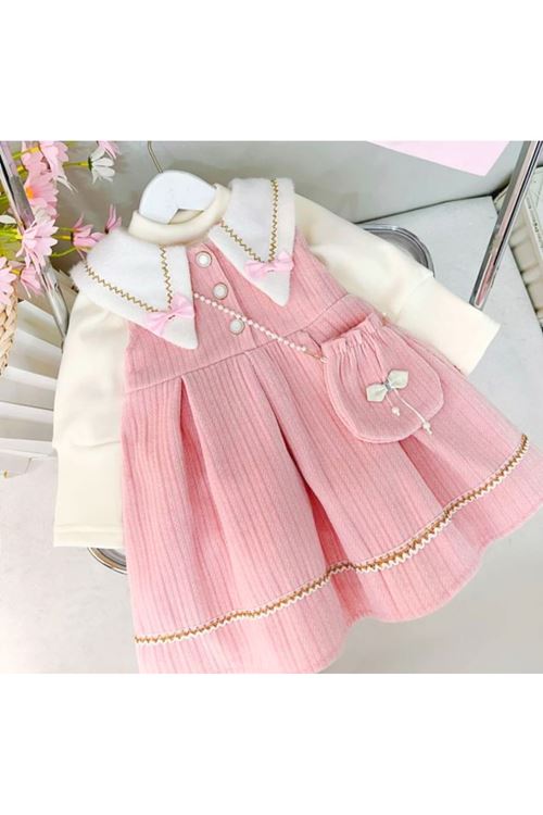 طفل بنت شتوية فستان