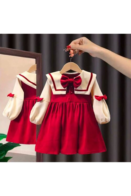 طفل بنت شتوية فستان