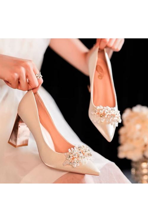 احذية نسائية صيفية حذاء كعب 