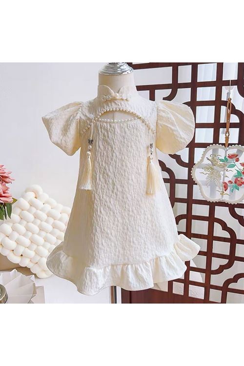 طفل بنت صيفية فستان 