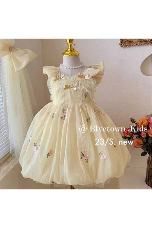 طفل بنت صيفية فستان 