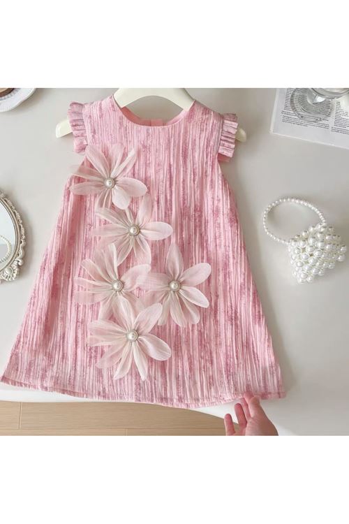 طفل بنت صيفية فستان 