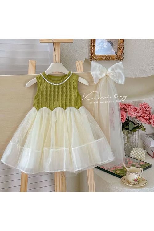 طفل بنت صيفية فستان 