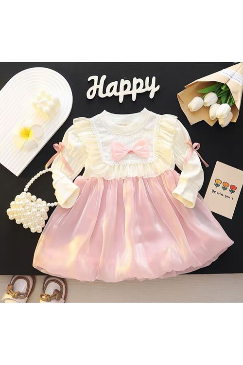 طفل بنت صيفية فستان 