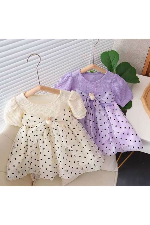 طفل بنت صيفية فستان 