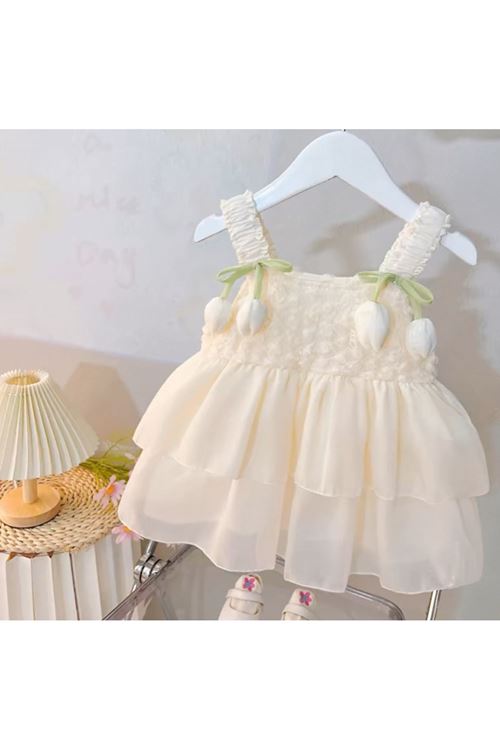 طفل بنت صيفية فستان  