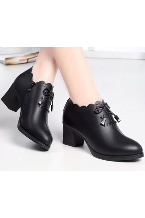 احذية نسائية شتوية حذاء كعب 