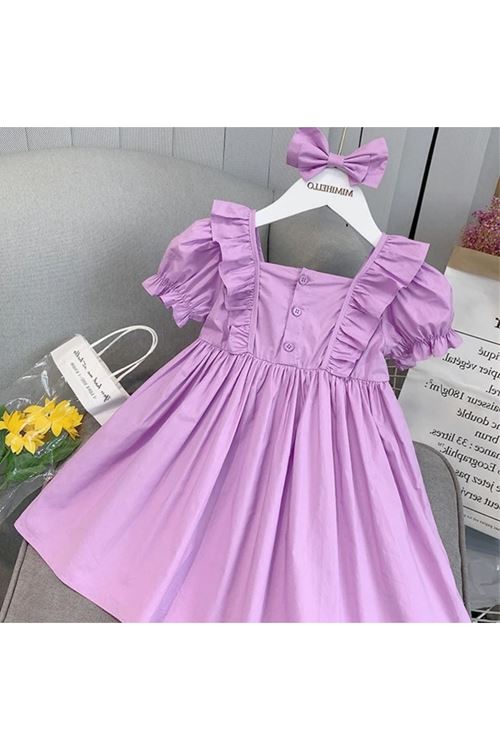 طفل بنت صيفية فستان 